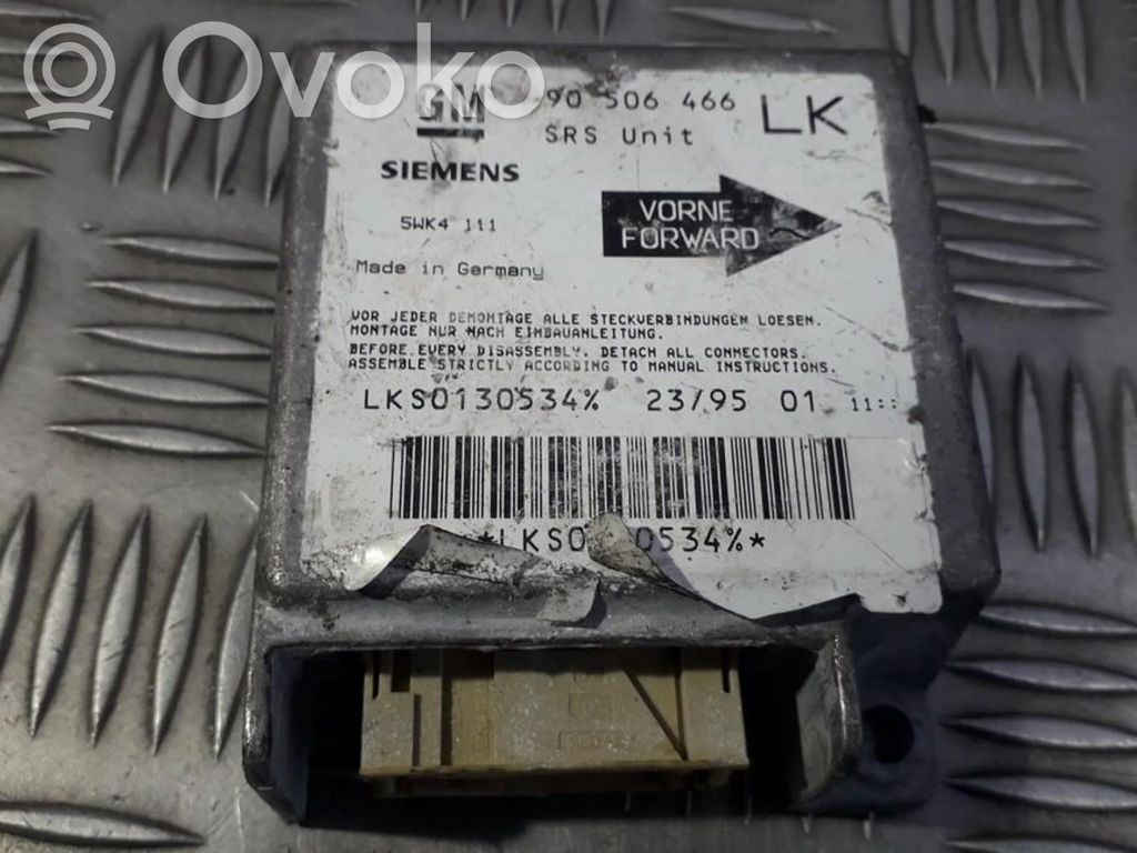 Opel Vectra B Unidad de control/módulo del Airbag 