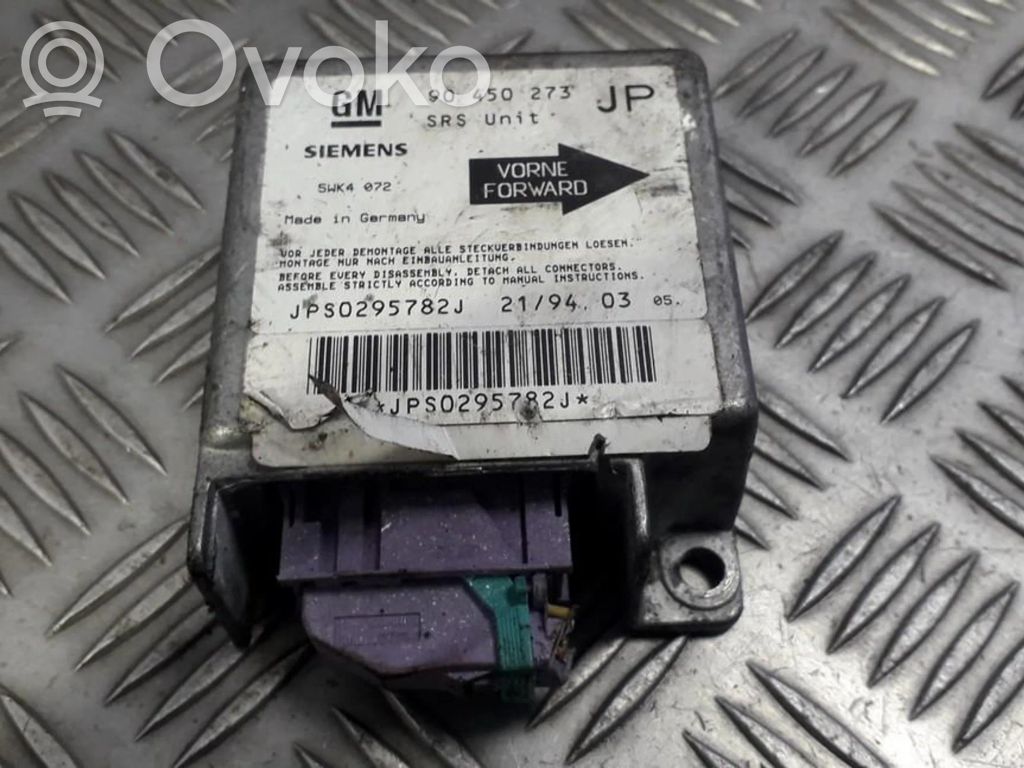 Opel Astra F Centralina/modulo airbag 