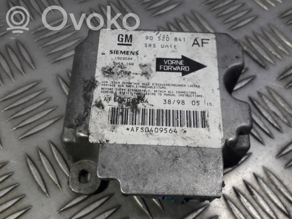 Sterownik / Moduł Airbag   90520841,AFS0409564,90520841,AFS0409564