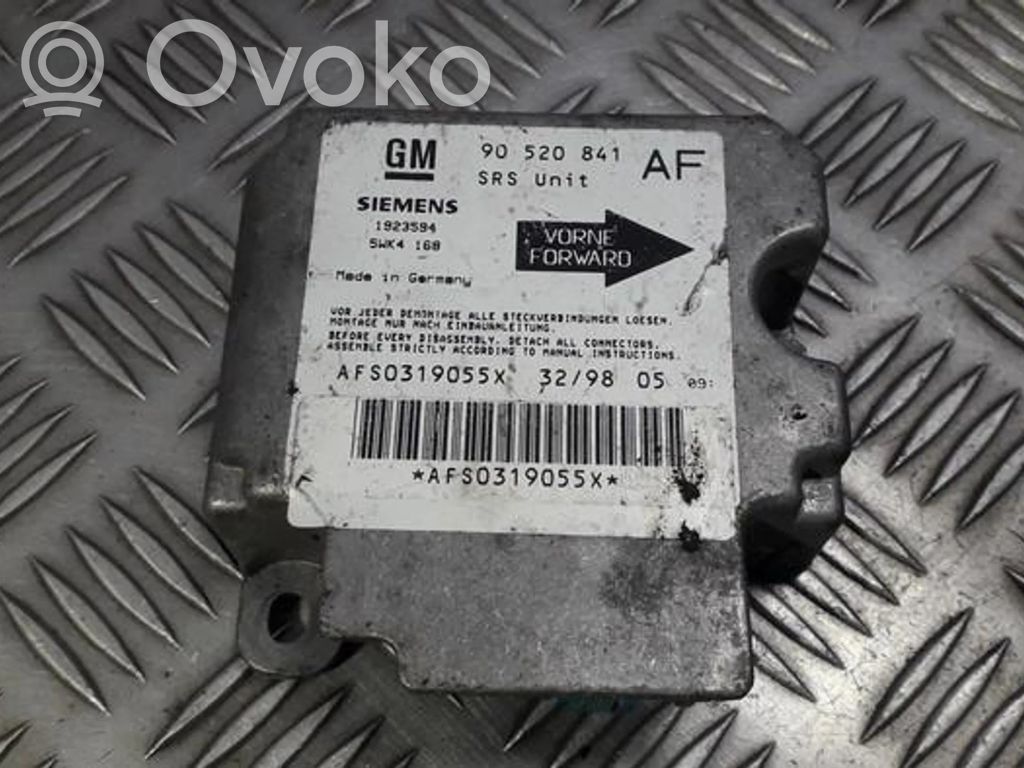 Centralina/modulo airbag   90520841,1923594,1923594,90520841