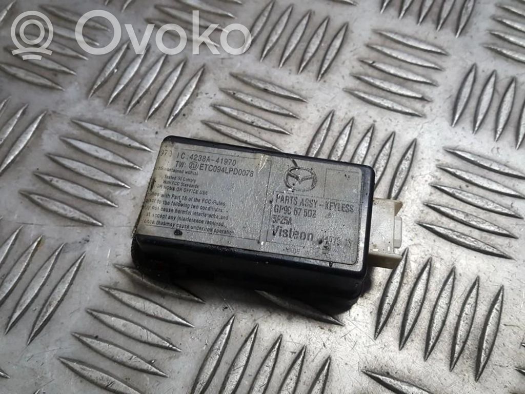 Mazda 6 Other control units/modules 