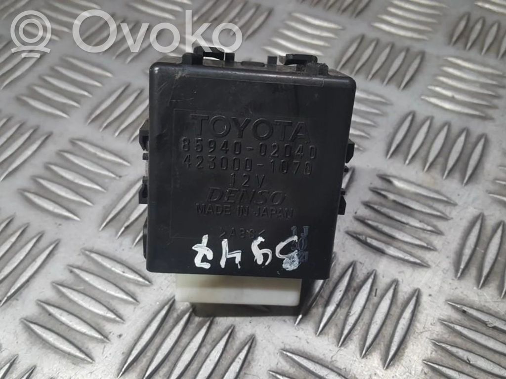 Toyota Auris 150 Relè tergicristallo