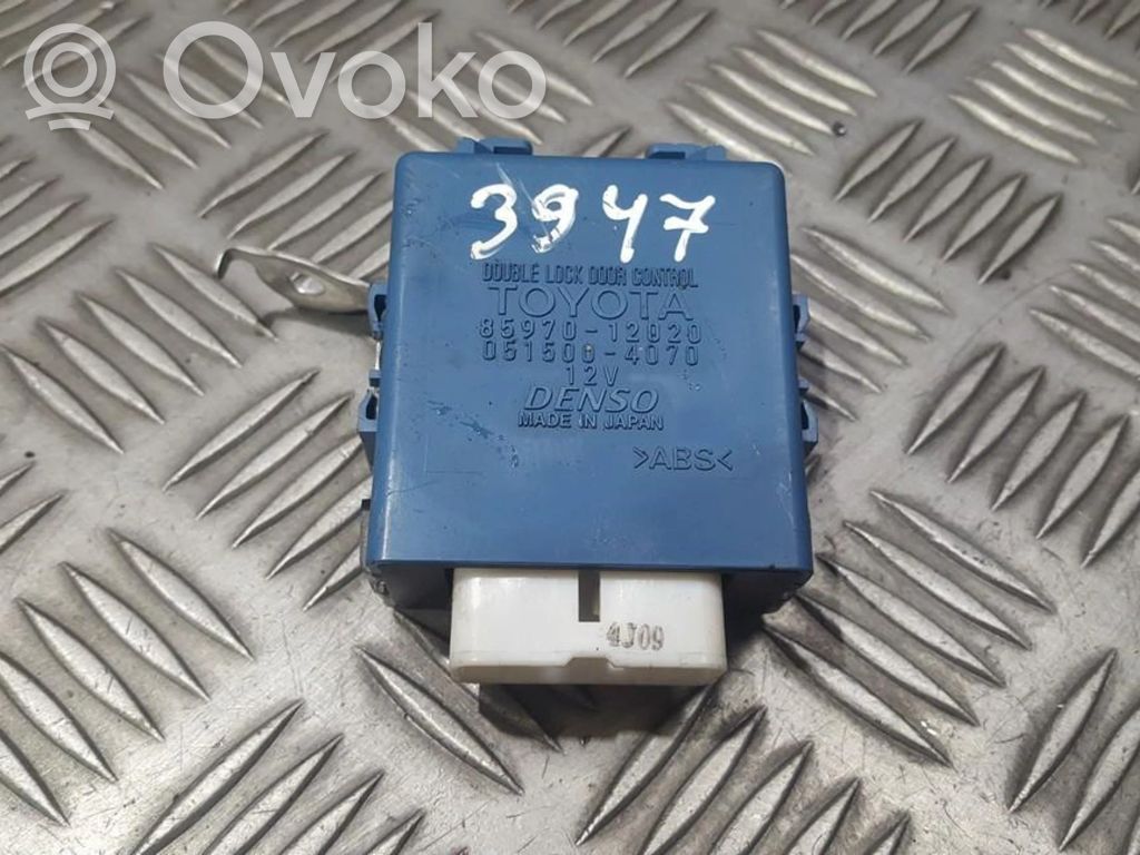 Toyota Auris 150 Unité de commande module de porte 