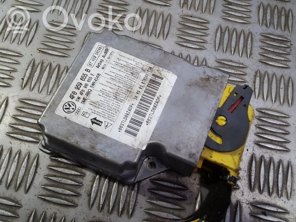 Centralina/modulo airbag   4F0959655B,4F0910655E5WK43416,4F0910655E,4F0959655B,5WK43416