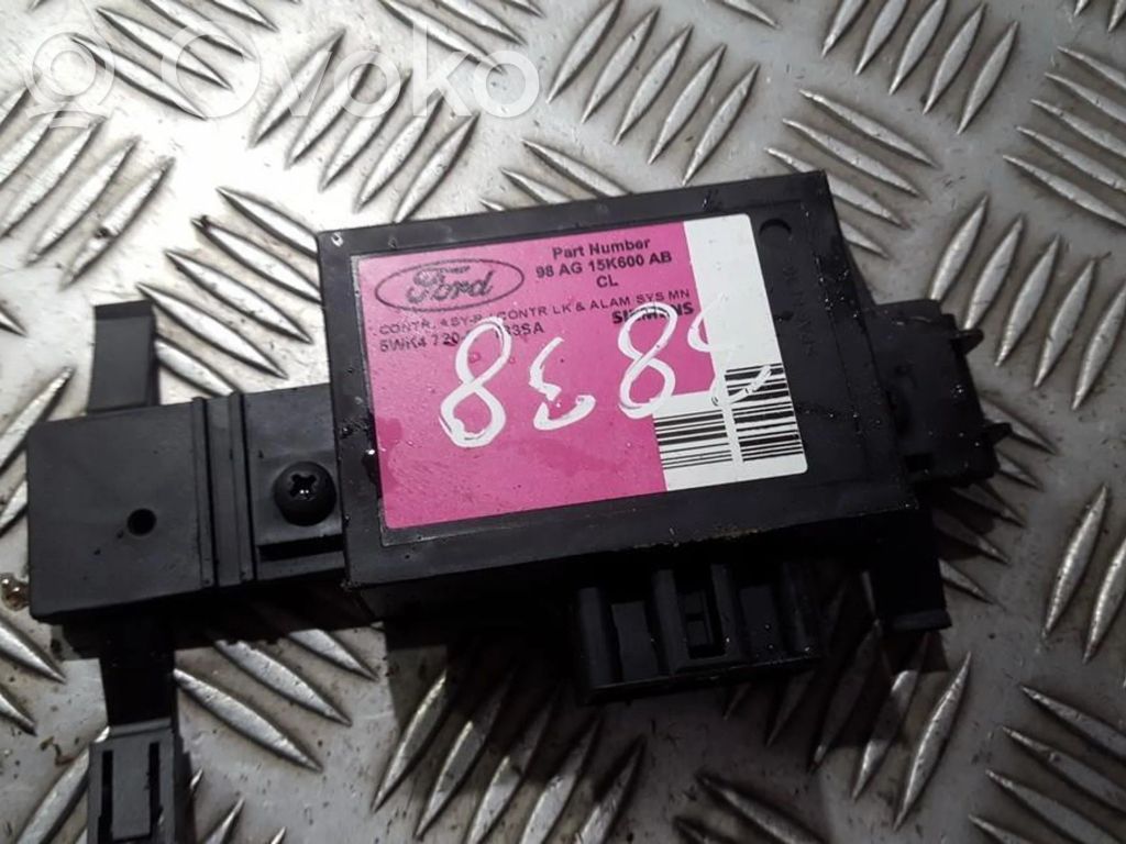 Unité de commande dispositif d'immobilisation   98AG15K600AB,5WK4720,5WK4720,98AG15K600AB