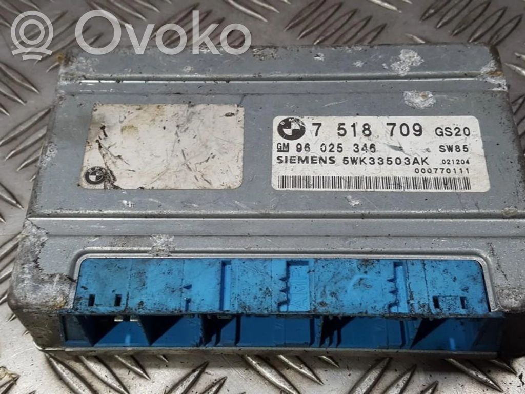 Unidad de control/módulo de la caja de cambios   7518709,96025346,7518709,96025346