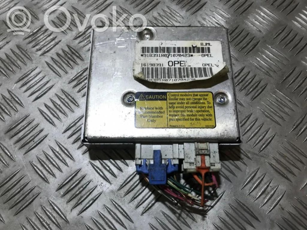 Bloc ABS   16198391,918391R071070423,16198391,918391R071070423