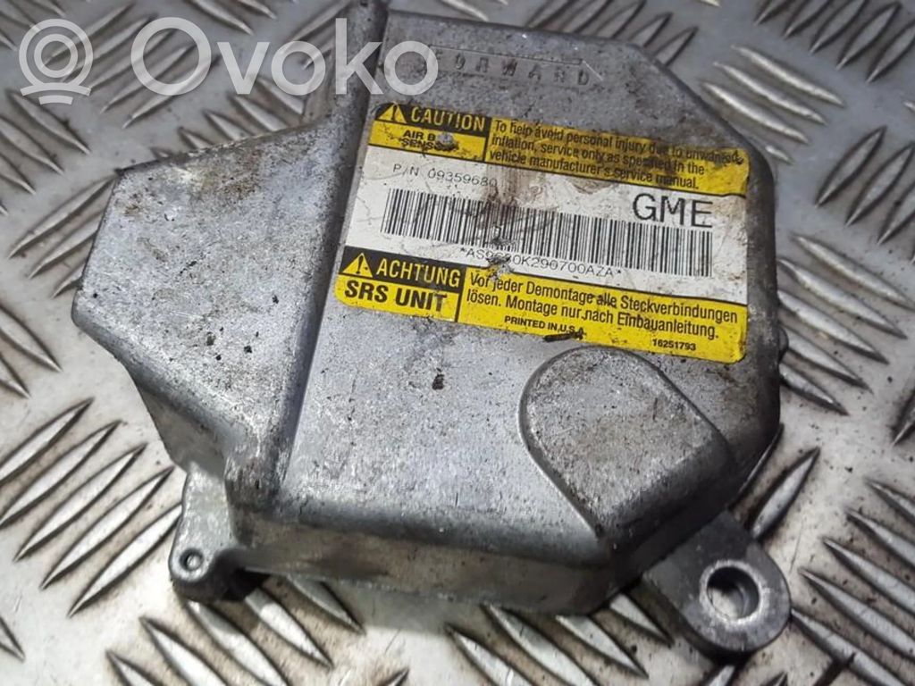 Opel Sintra Sterownik / Moduł Airbag 