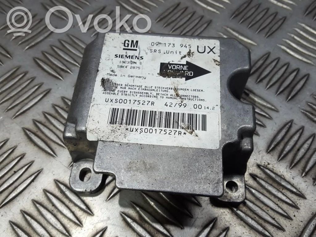 Opel Omega B1 Centralina/modulo airbag