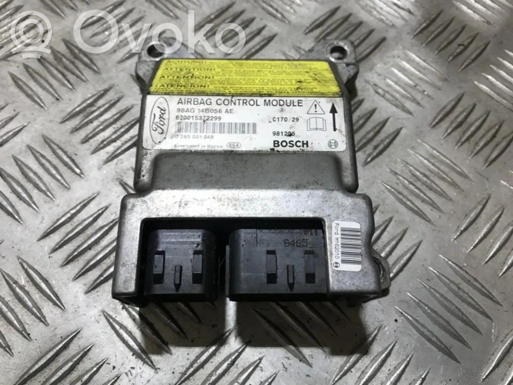 Sterownik / Moduł Airbag   98AG14B056AE,620015372299,0285001248,620015372299,98AG14B056AE