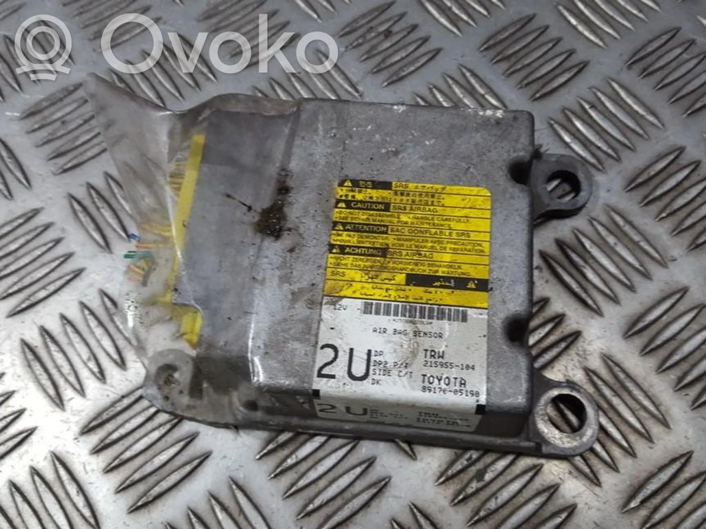 Toyota Avensis T250 Unitate/modul de comandă airbaguri 