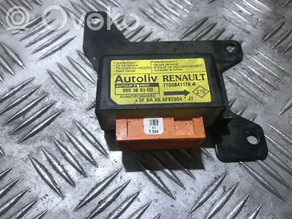 Renault Scenic I Capteur de collision / impact de déploiement d'airbag 