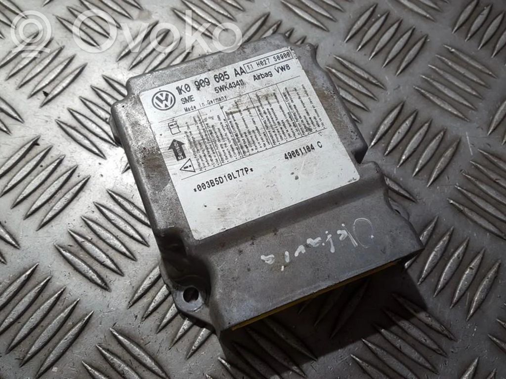 Skoda Octavia Mk2 (1Z) Centralina/modulo airbag