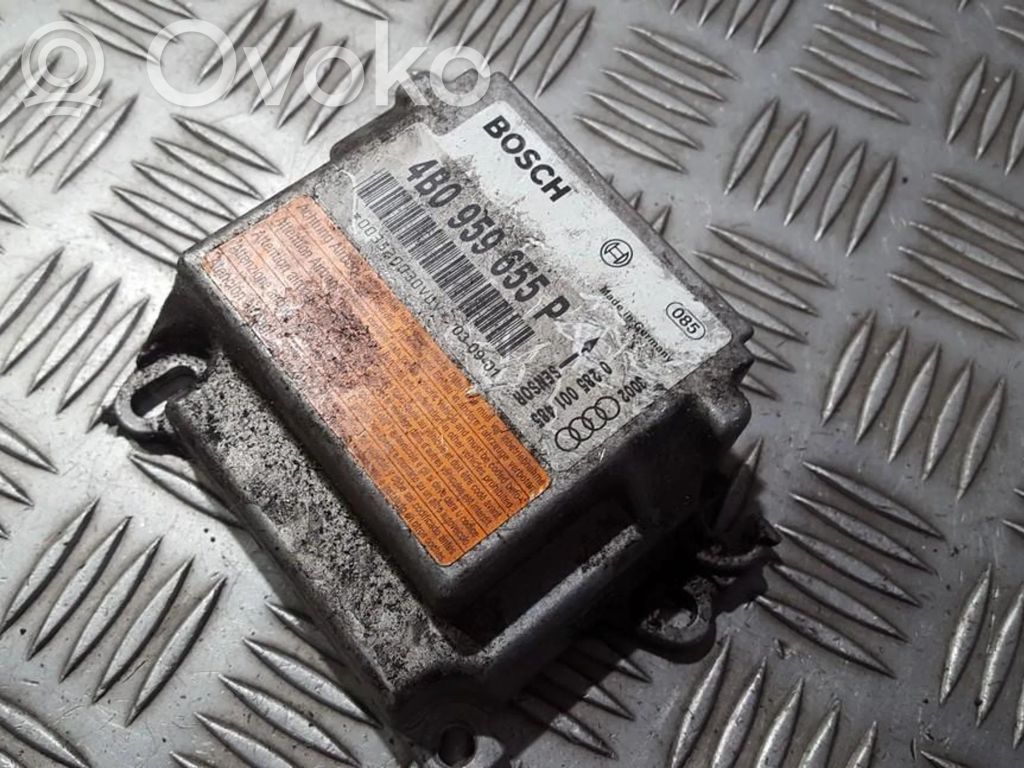 Centralina/modulo airbag   4B0959655P,0285001485,0285001485,4B0959655P
