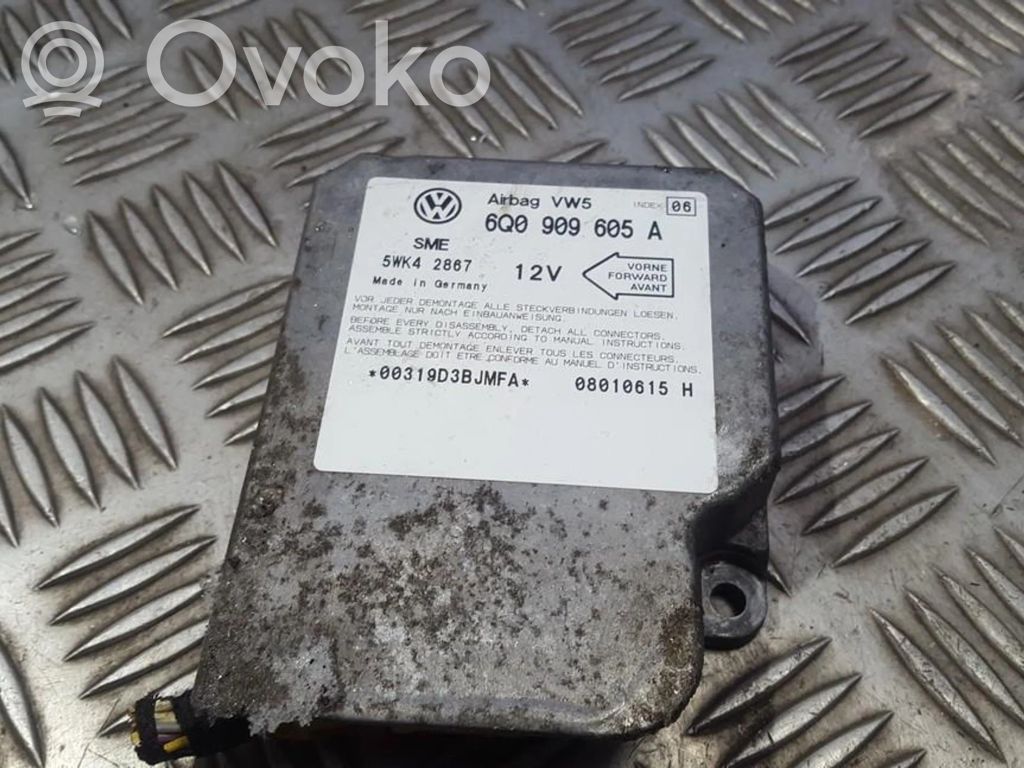 Volkswagen Bora Sterownik / Moduł Airbag 
