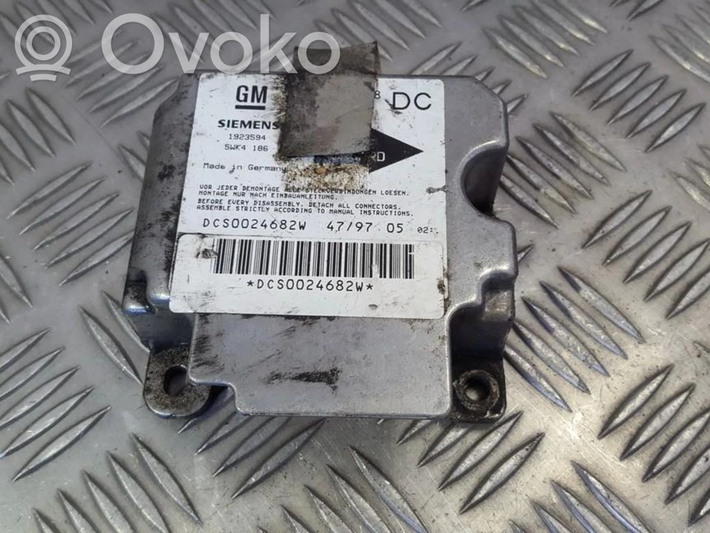 Opel Omega B1 Unidad de control/módulo del Airbag 