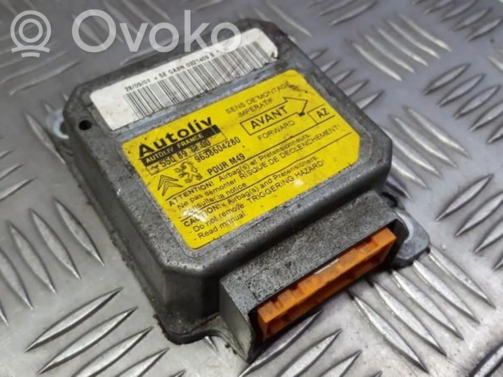 Citroen Berlingo Unitate/modul de comandă airbaguri 
