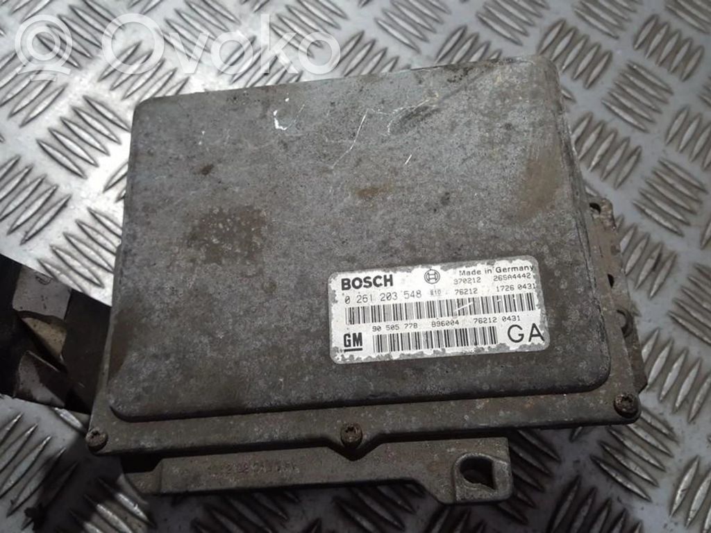 Centralina/modulo del motore   0261203548,90505778,0261203548,90505778