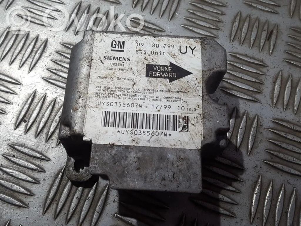 Opel Astra G Centralina/modulo airbag
