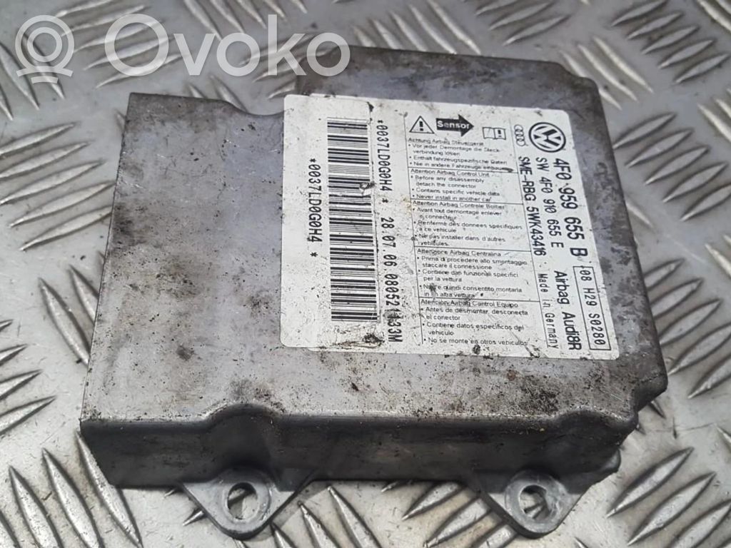 Turvatyynyn ohjainlaite/moduuli   4F0959655B,4F0910655E,4F0910655E,4F0959655B