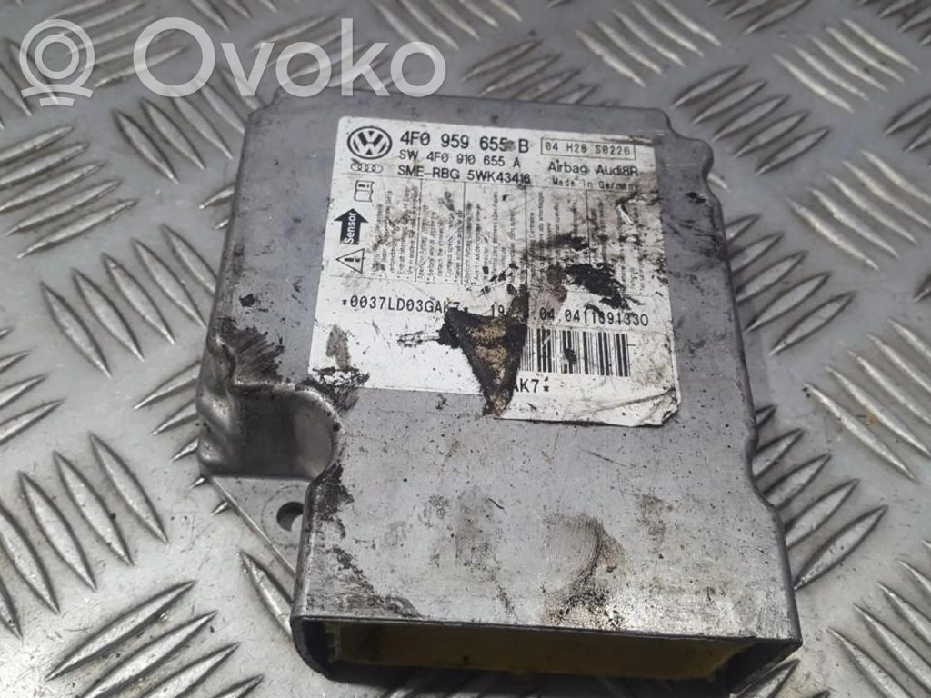 Module de contrôle airbag   4F0959655B,4F0910655A,4F0910655A,4F0959655B