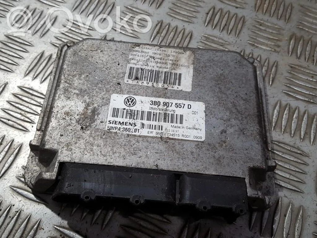Unitate/modul de control motor   3B0907557D,5WP436001,3B0907557D,5WP436001
