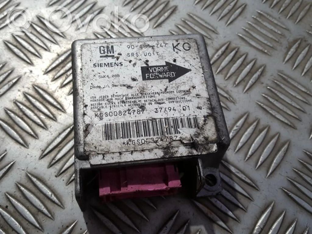 Opel Corsa B Airbag control unit/module 