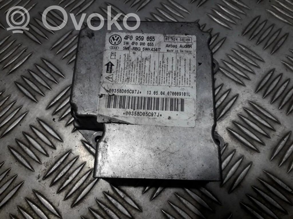 Unidad de control/módulo del Airbag   4F0959655,4F0910655,4F0910655,4F0959655,5WK43417