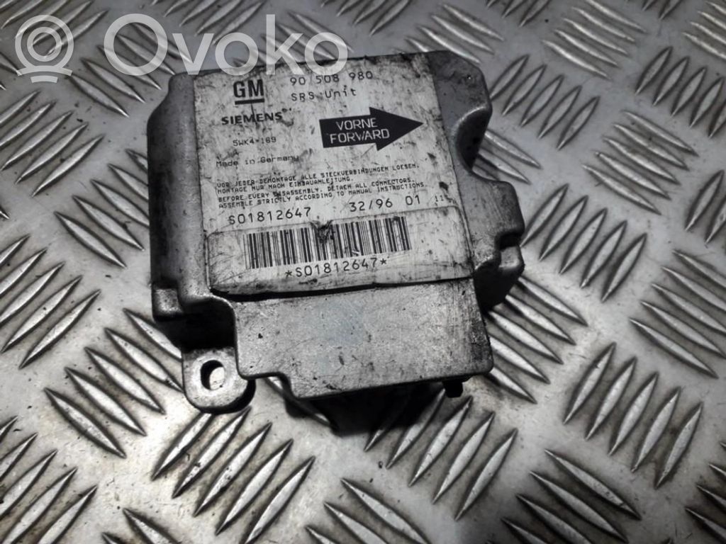 Opel Vectra B Centralina/modulo airbag 
