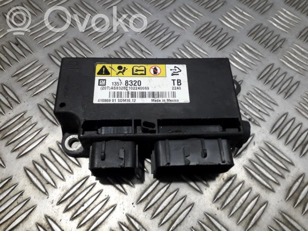 Sterownik / Moduł Airbag   13578320,AS8320T102240069,13578320,AS8320T102240069