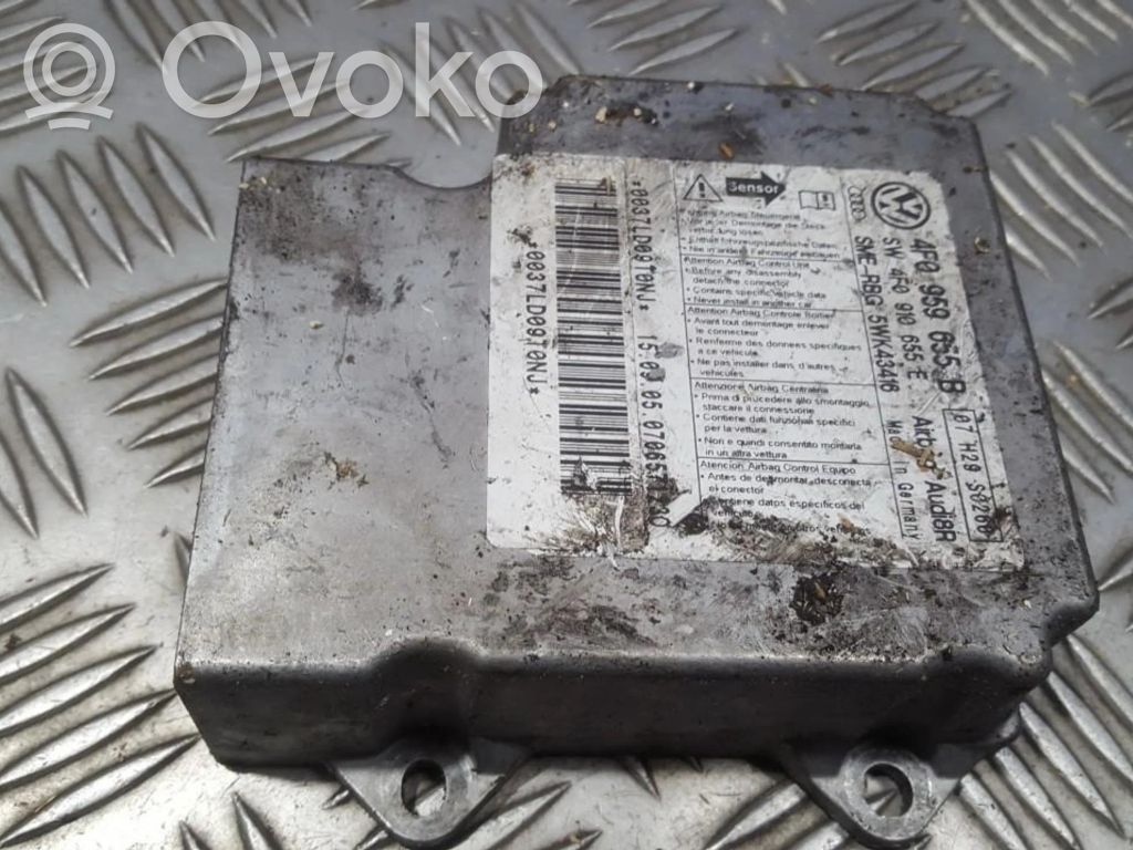 Unidad de control/módulo del Airbag   4F0959655B,4F0910655E,4F0910655E,4F0959655B