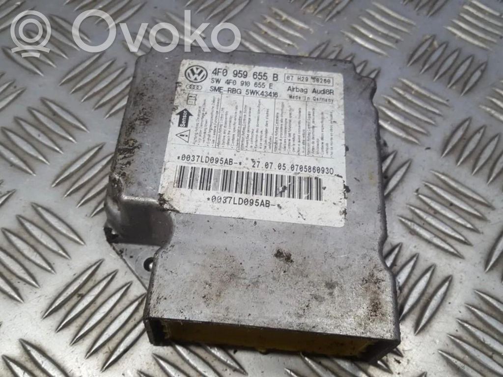 Unitate/modul de comandă airbaguri   4F0959655B,4F0910655E,4F0910655E,4F0959655B
