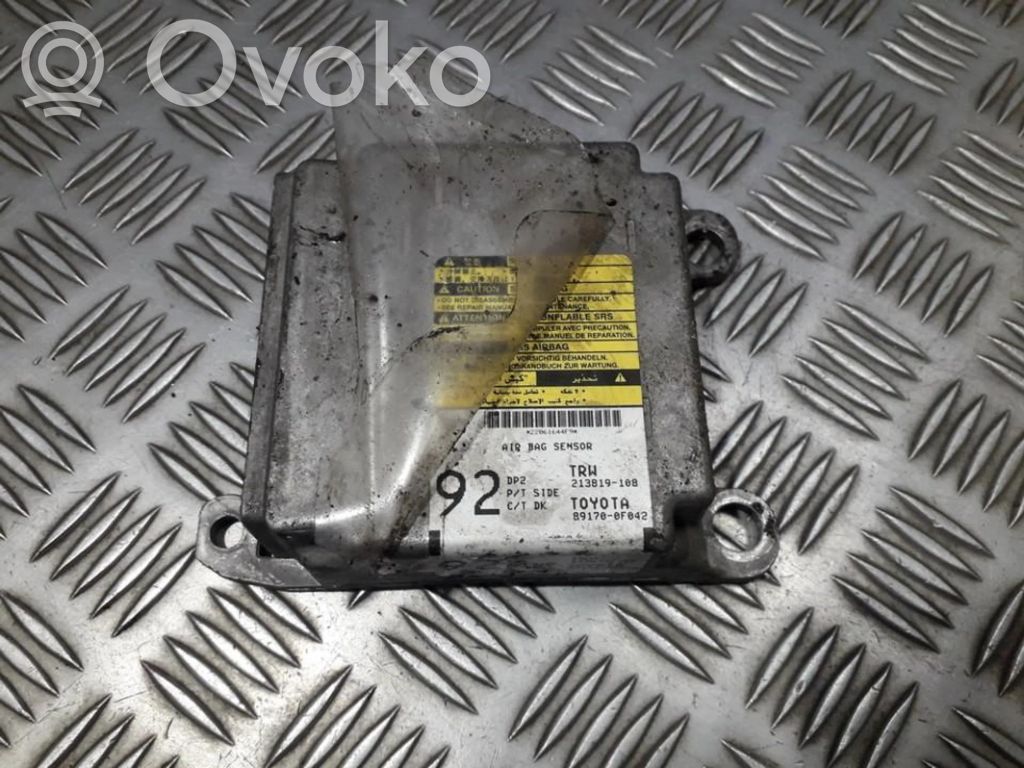 Toyota Corolla Verso AR10 Centralina/modulo airbag 