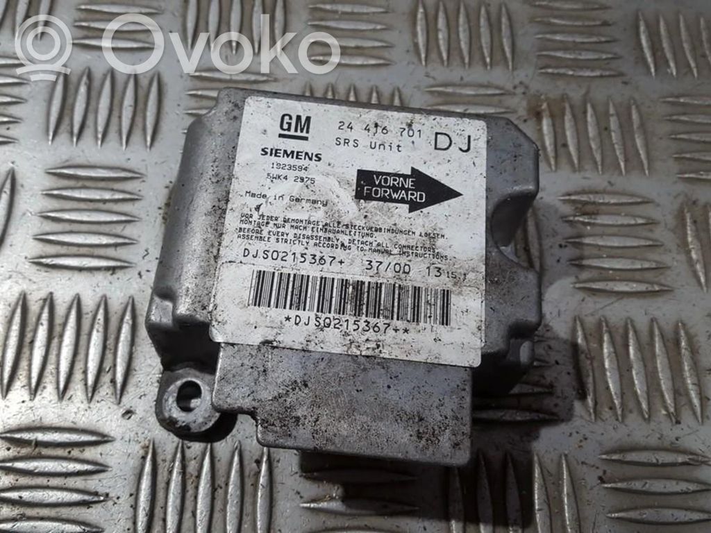 Sterownik / Moduł Airbag   24416701DJ,19235945WK42975,1923594,24416701DJ,5WK42975