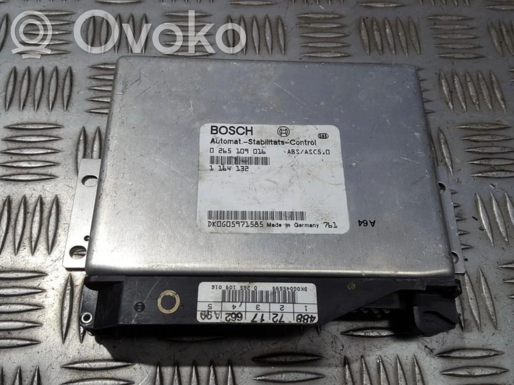 ABS control unit/module   0265109016,1164132,0265109016,1164132