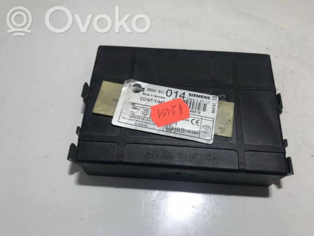 Nissan Almera Tino Modul confort 