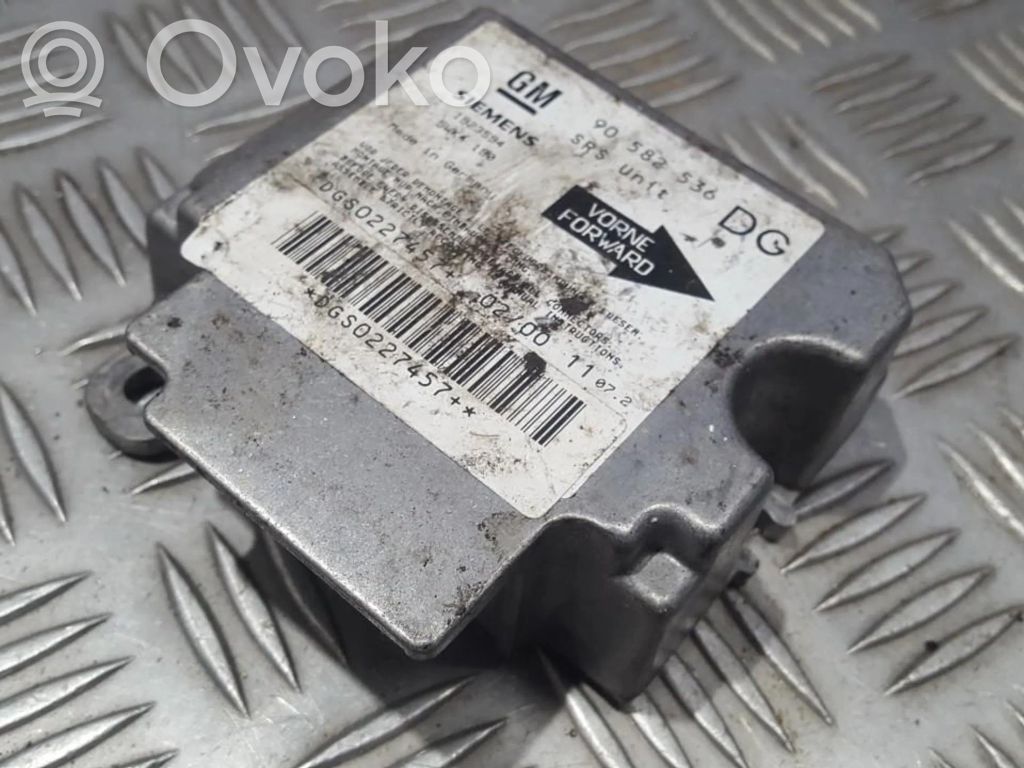 Opel Zafira A Unitate/modul de comandă airbaguri