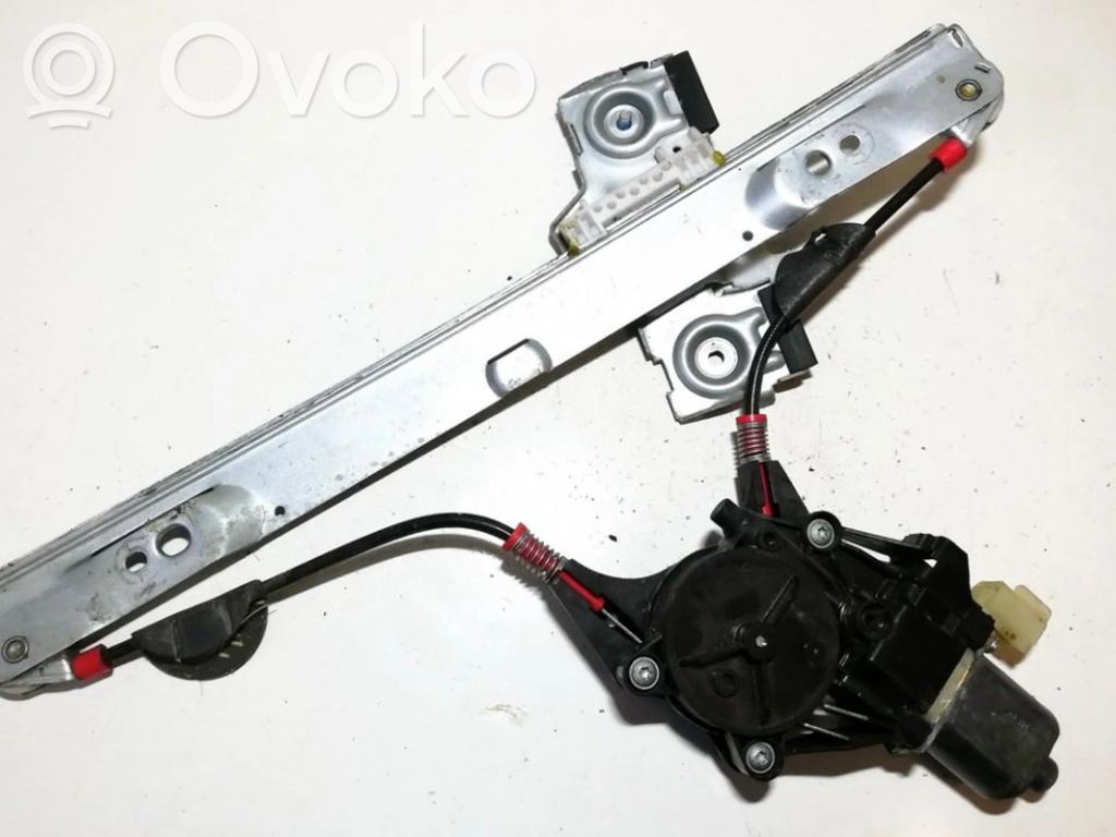 Regulador con motor de la ventanilla de la puerta corredera