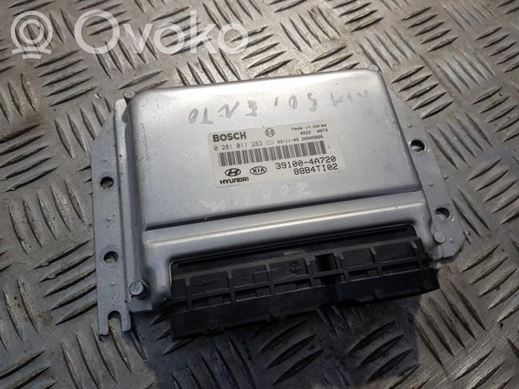 Engine control unit/module   0281011283,0281011283,391004A720,88B4TI02