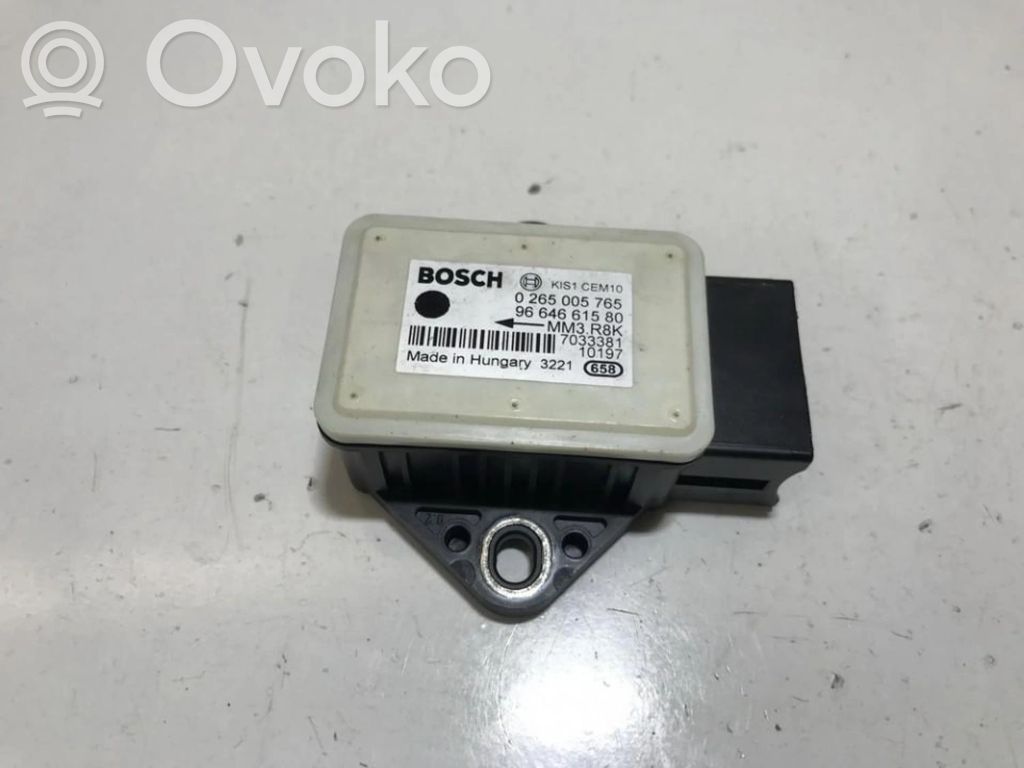 Peugeot 3008 I ESP acceleration yaw rate sensor 
