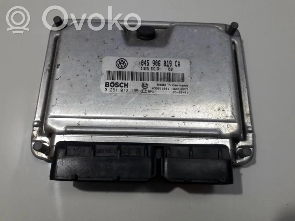 Volkswagen Polo IV 9N3 Centralina/modulo del motore