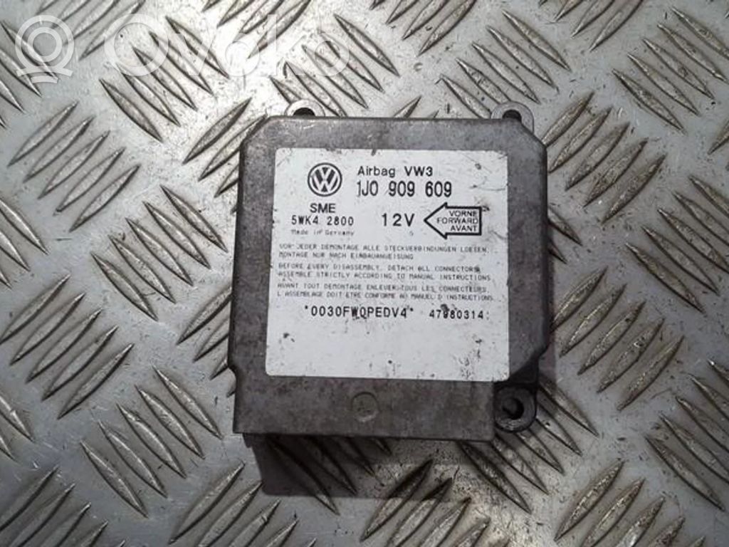 Sterownik / Moduł Airbag   1J0909609,0030FW0PEDV4,0030FW0PEDV4,1J0909609,47980314,5WK42800