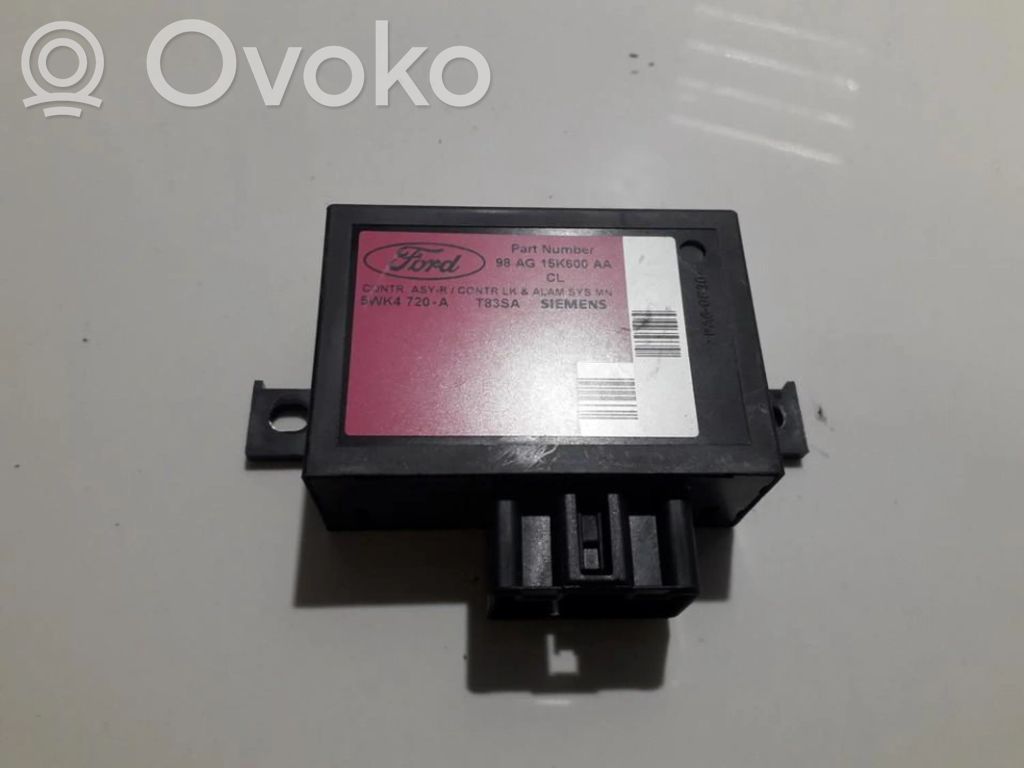 Centralina/modulo allarme   98AG15K600AA,5WK4720A,5WK4720A,5WK4720A,98AG15K600AA