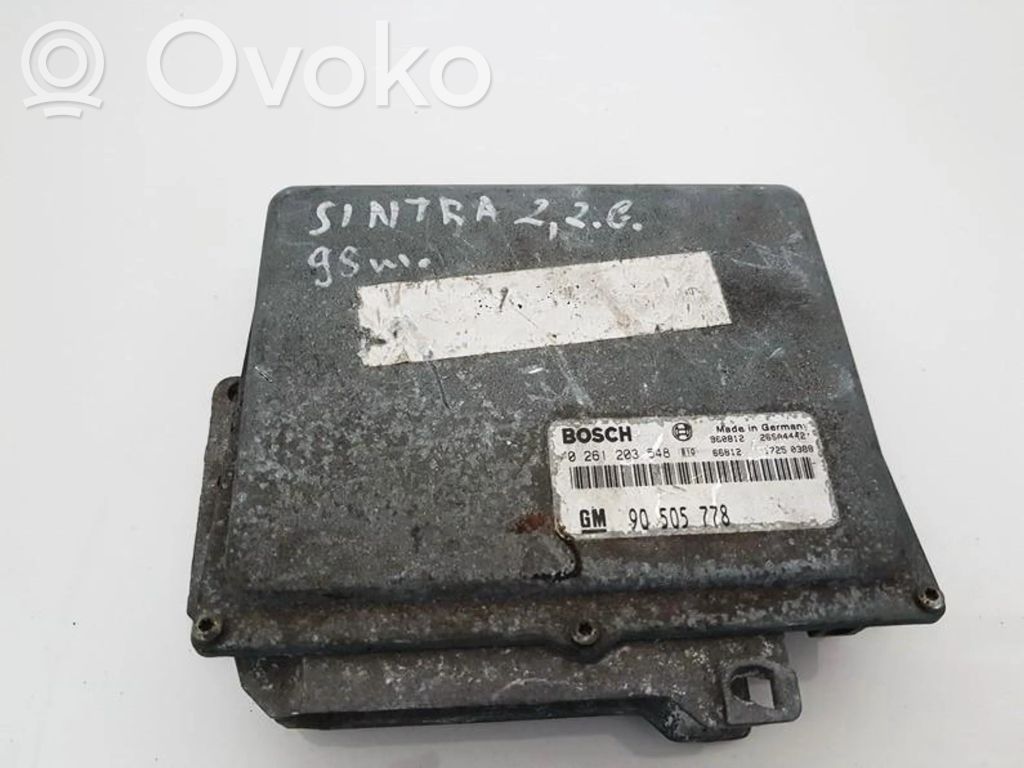 Sterownik / Moduł ECU   0261203548,90505778,0261203548,90505778