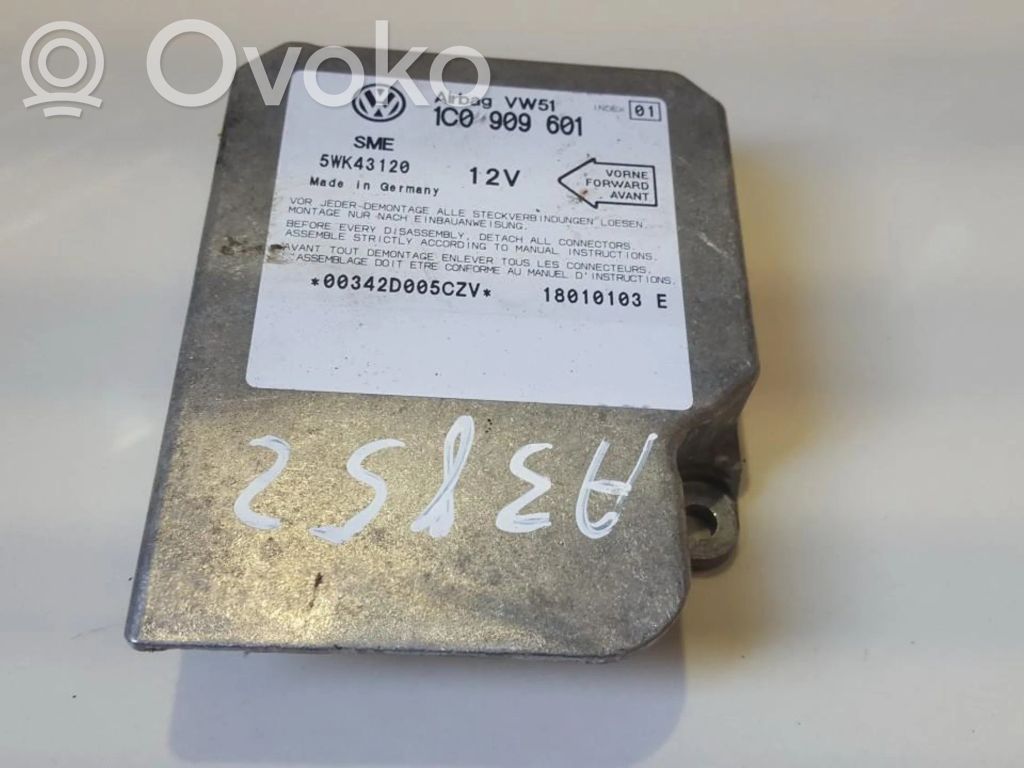 Turvatyynyn ohjainlaite/moduuli   1C0909601,5WK43120,1C0909601,5WK43120