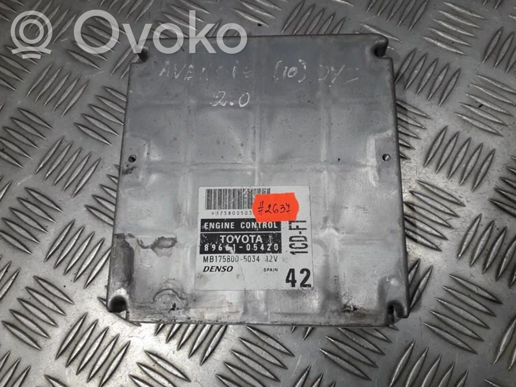 Toyota Avensis T220 Unitate/modul de control motor 