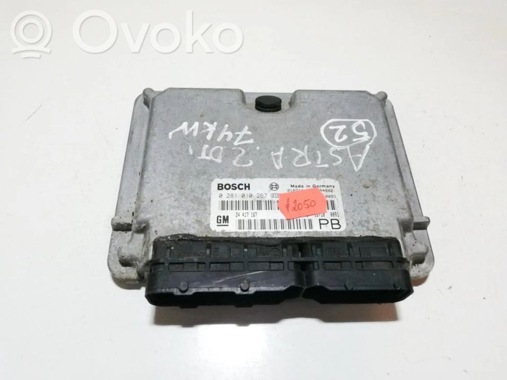 Engine control unit/module   0281010267,010710,0281010267,11540091,18710,24417167,28SA4802,B01013187100091
