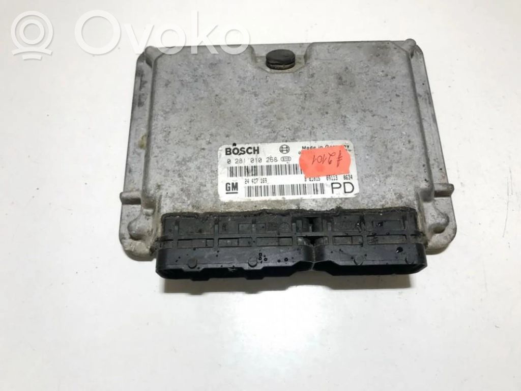 Opel Zafira A Centralina/modulo del motore 