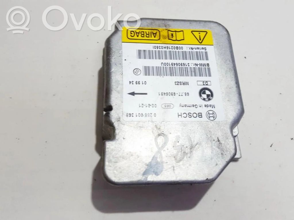 Module de contrôle airbag   0285001368,65776905491,0285001368,65776905491,65776905491,65776905491