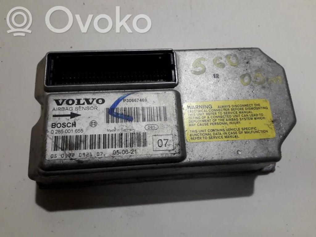 Volvo XC70 Centralina/modulo airbag